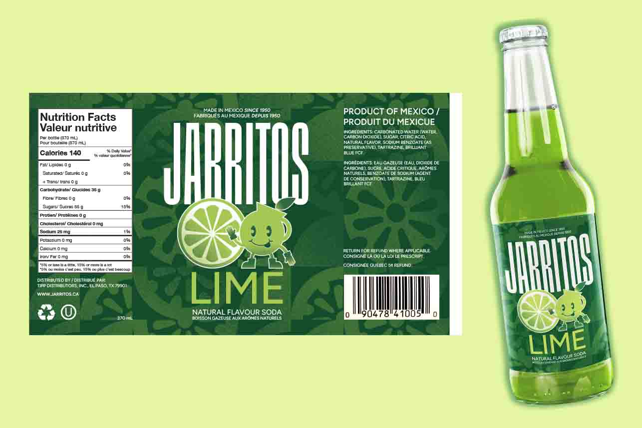 Jarritos rebrand for packaging