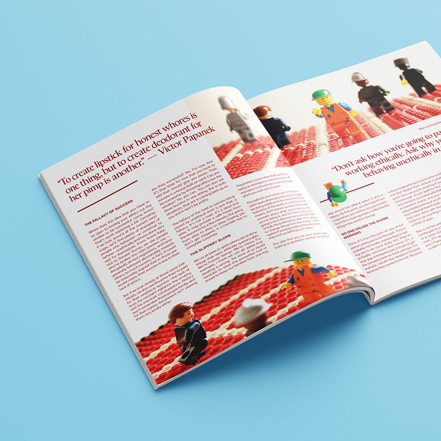 Visual Metaphor Magazine Assignment